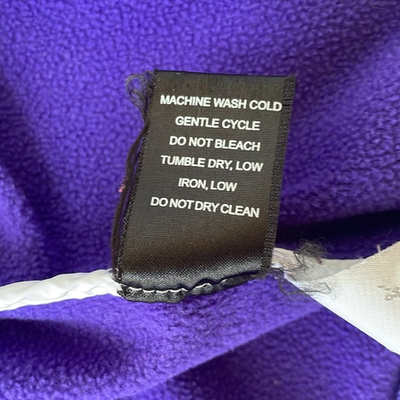 Sims Snowboarding Women's Size Medium Hooded Vest Purple - Picture 8 of 8